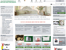 Tablet Screenshot of magazin-textile.ro